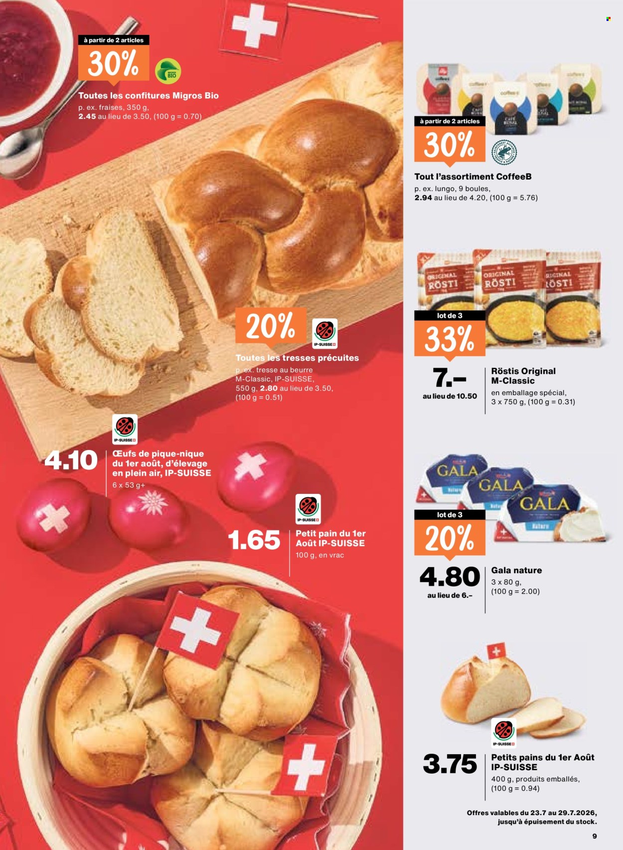 Volantino Migros - 23.7.2026 - 29.7.2026. Pagina 9