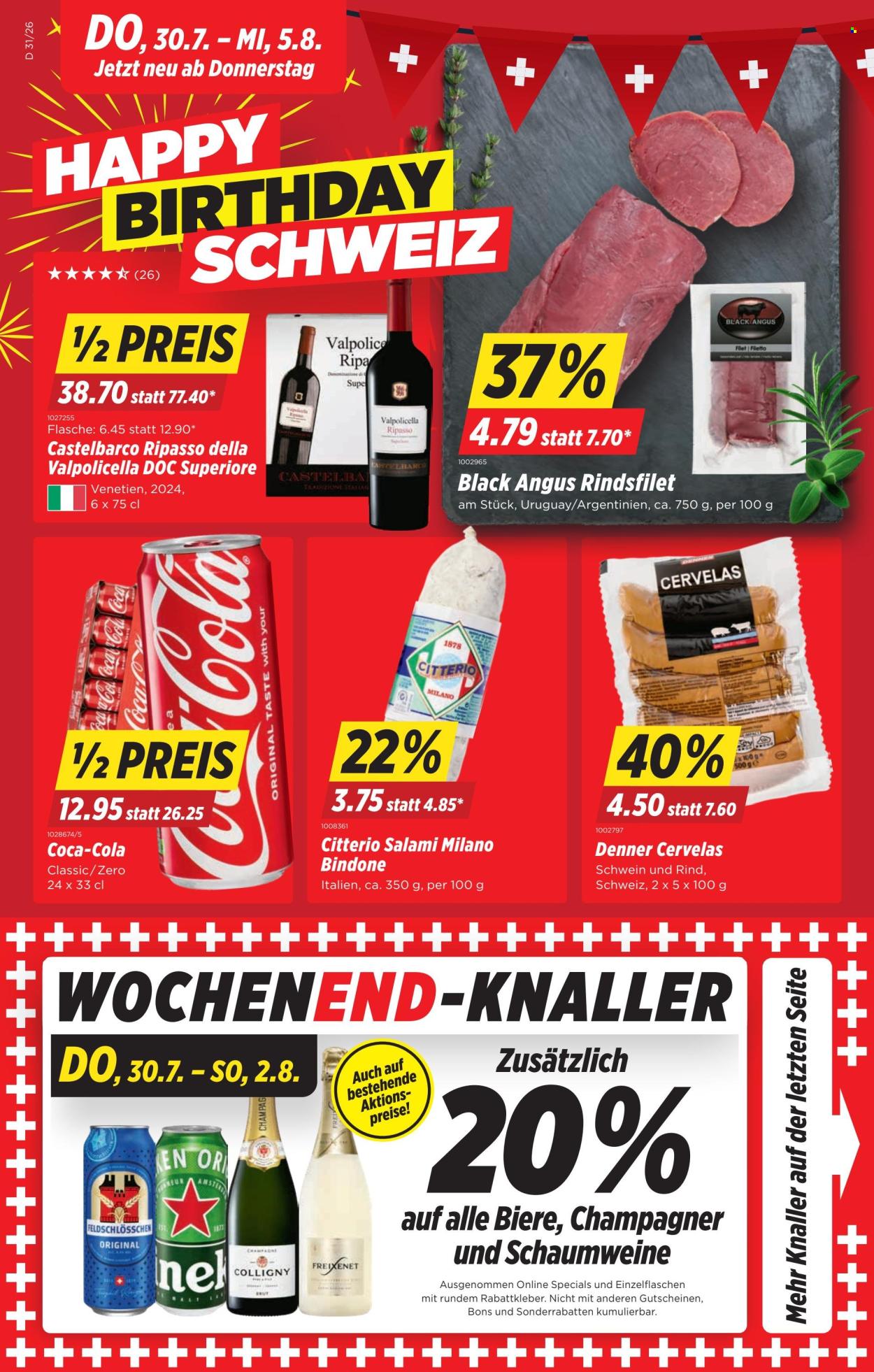Volantino Denner - 30.7.2026 - 5.8.2026. Pagina 1