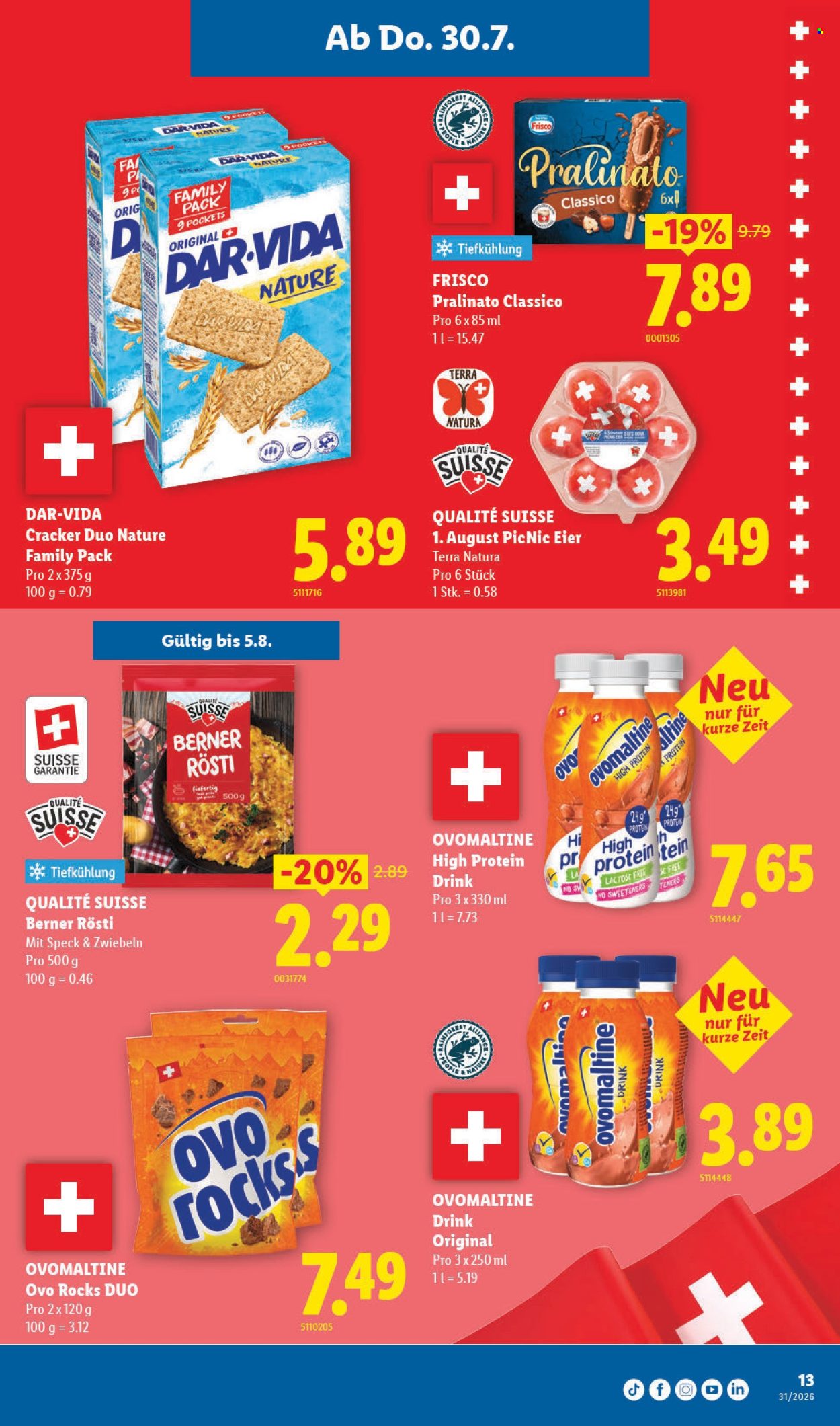 Volantino Lidl - 30.7.2026 - 5.8.2026. Pagina 13