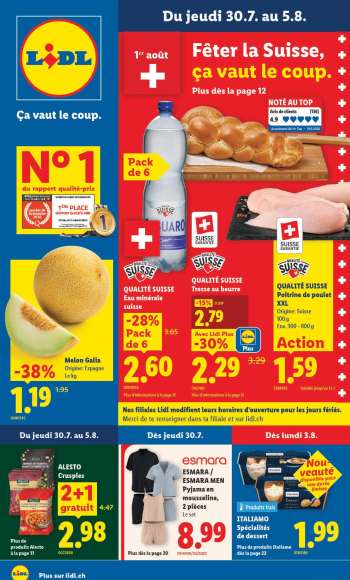 Prospekte Lidl - 30.7.2026 - 5.8.2026.