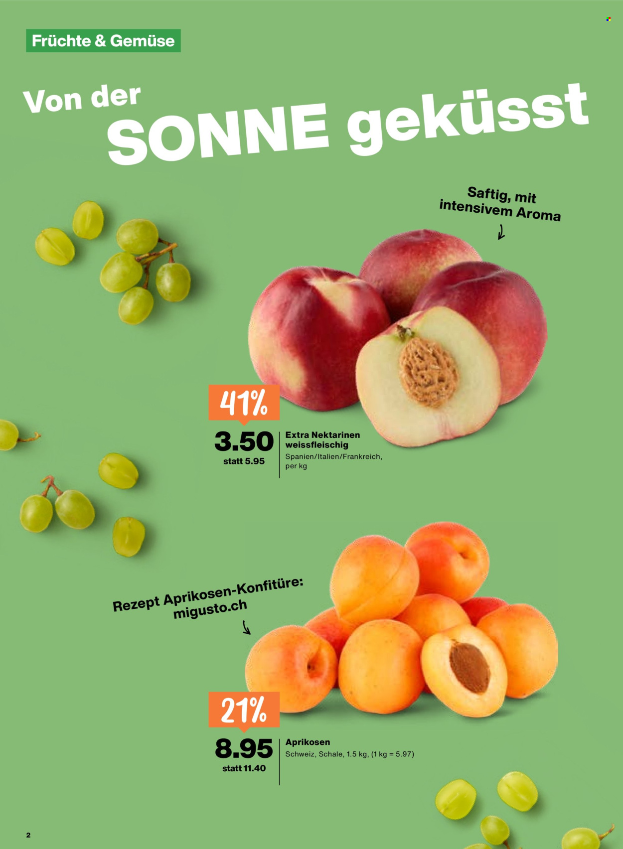 Prospekt Migros - 30.7.2026 - 5.8.2026. Seite 2