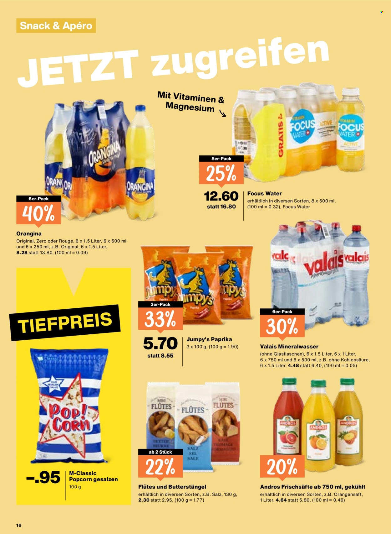 Prospekt Migros - 30.7.2026 - 5.8.2026. Seite 16