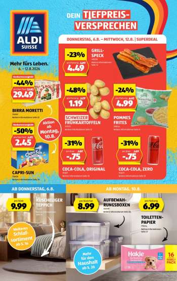 Prospekte Aldi - 6.8.2026 - 12.8.2026.