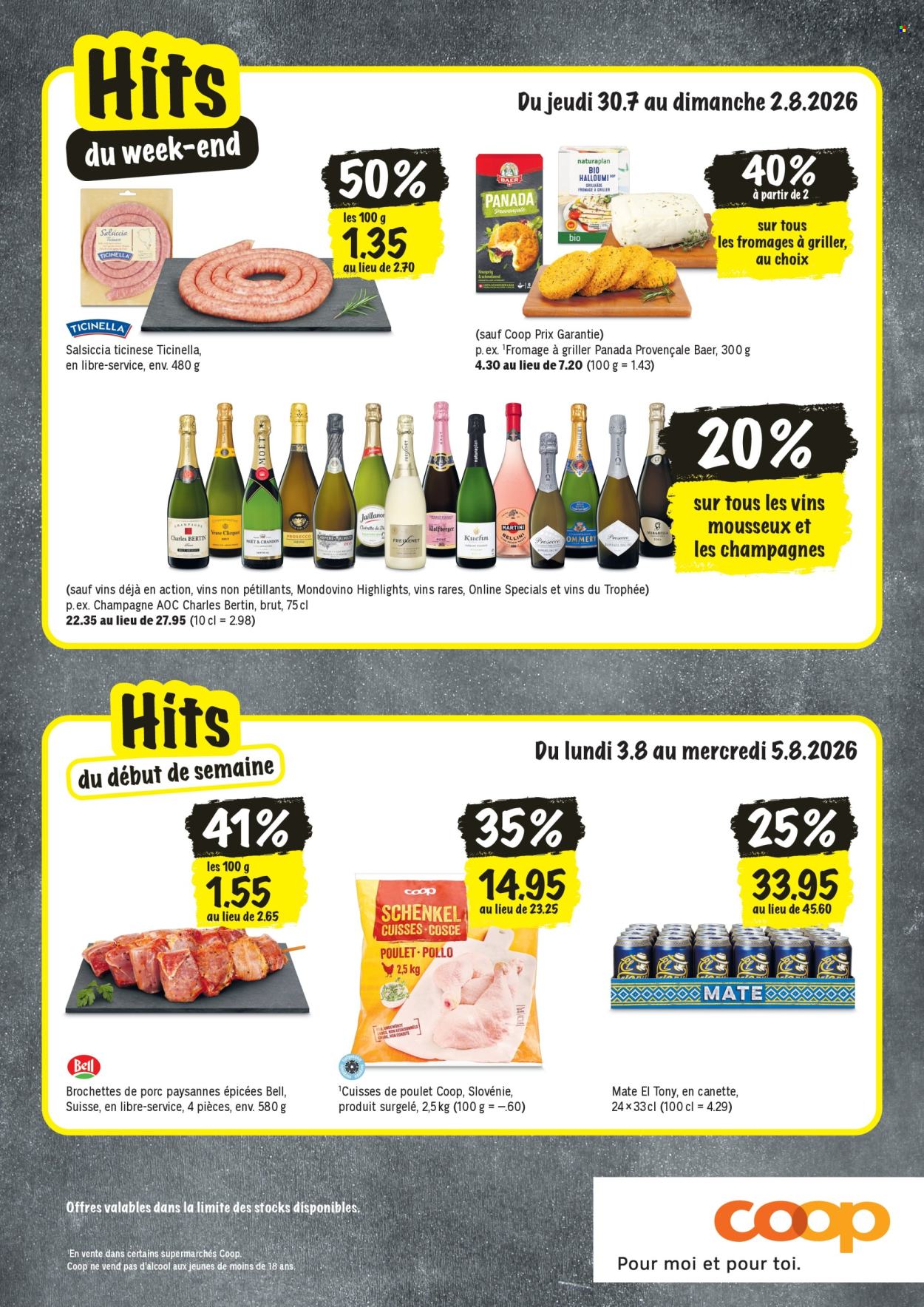 Prospekt Coop - 30.7.2026 - 5.8.2026. Seite 20