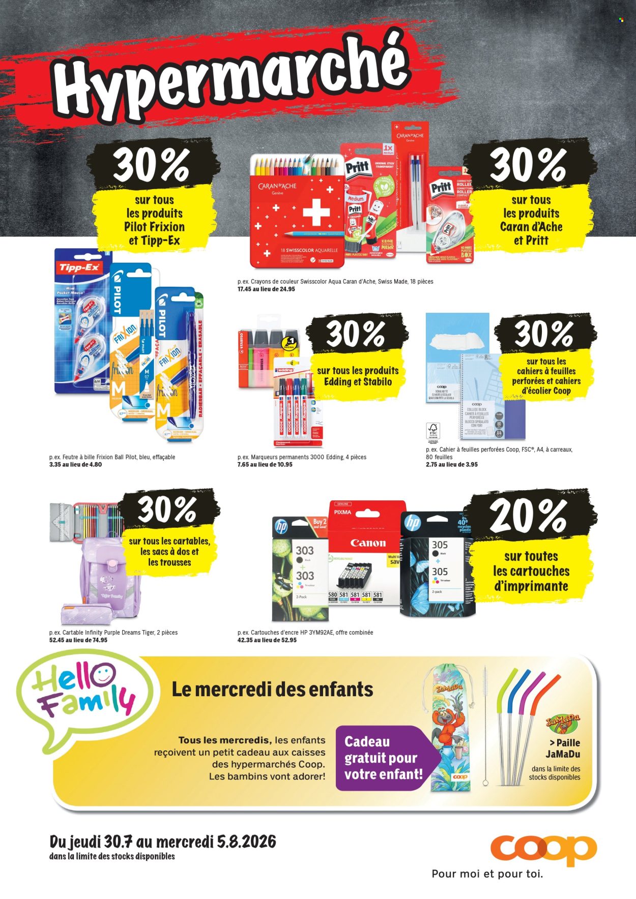 Prospekt Coop - 30.7.2026 - 5.8.2026. Seite 24