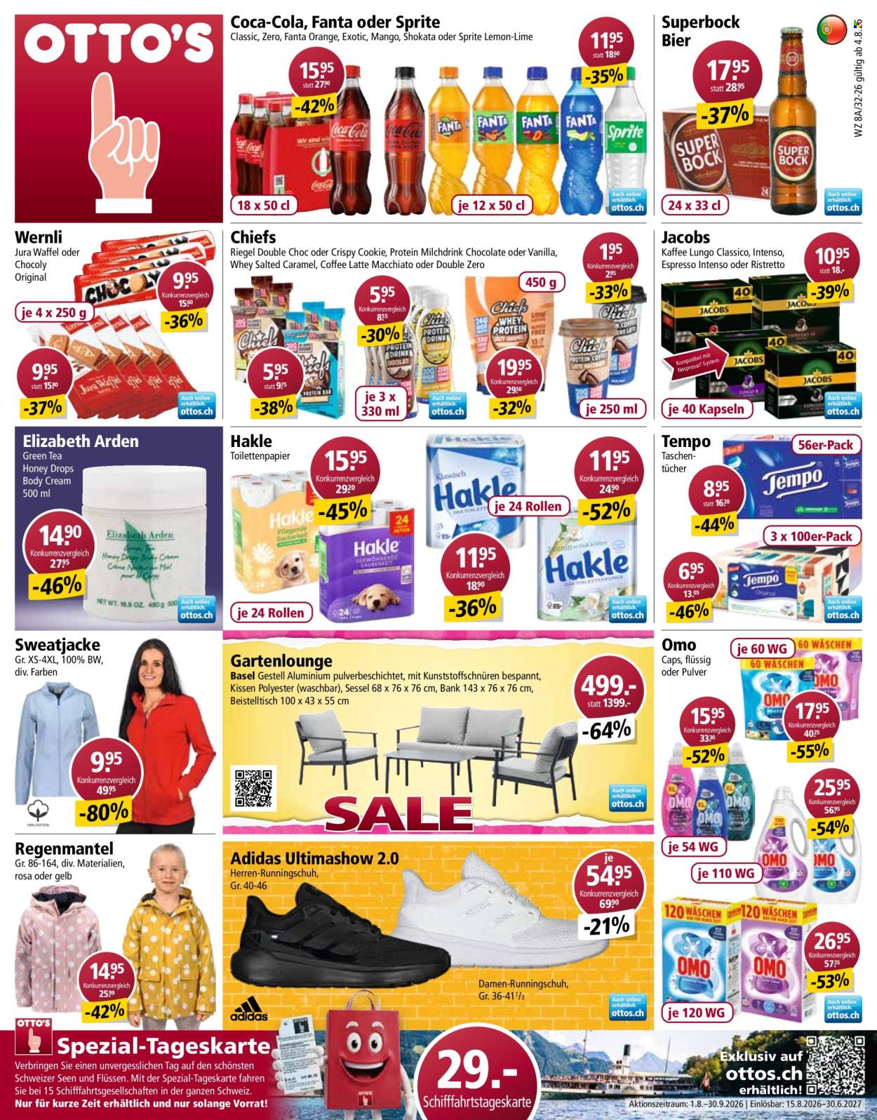 Volantino Otto's - 4.8.2026 - 10.8.2026. Pagina 1