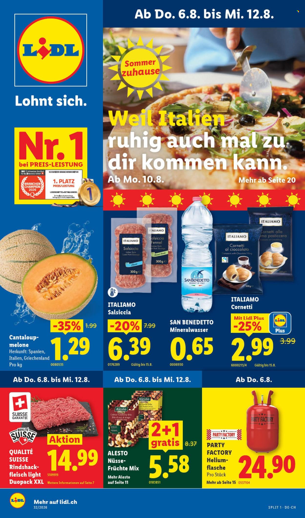 Volantino Lidl - 6.8.2026 - 12.8.2026. Pagina 1