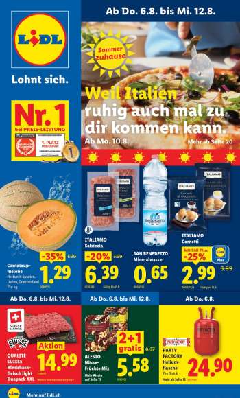 Catalogue Lidl - 6.8.2026 - 12.8.2026.