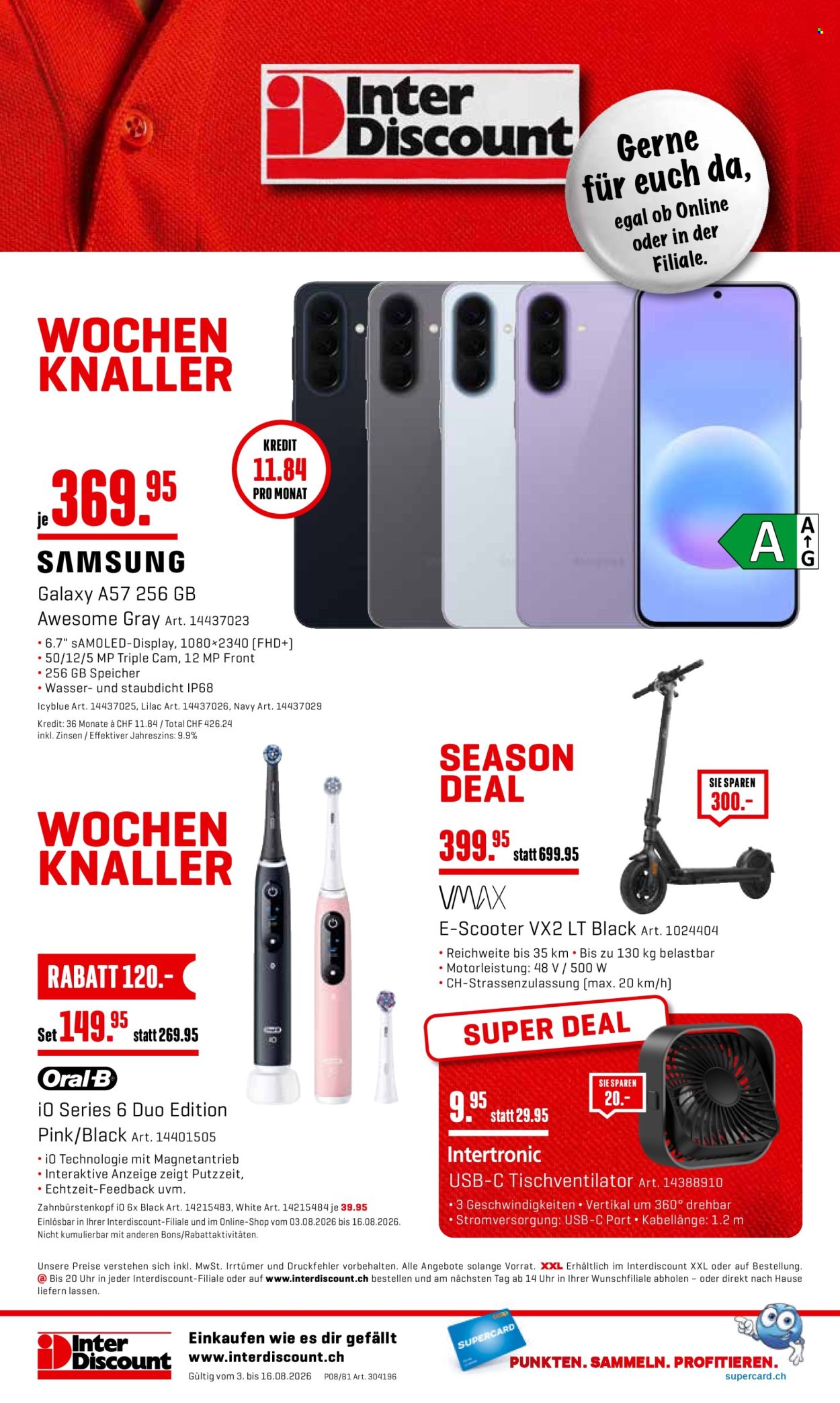 Catalogue Interdiscount - 3.8.2026 - 16.8.2026. Page 20