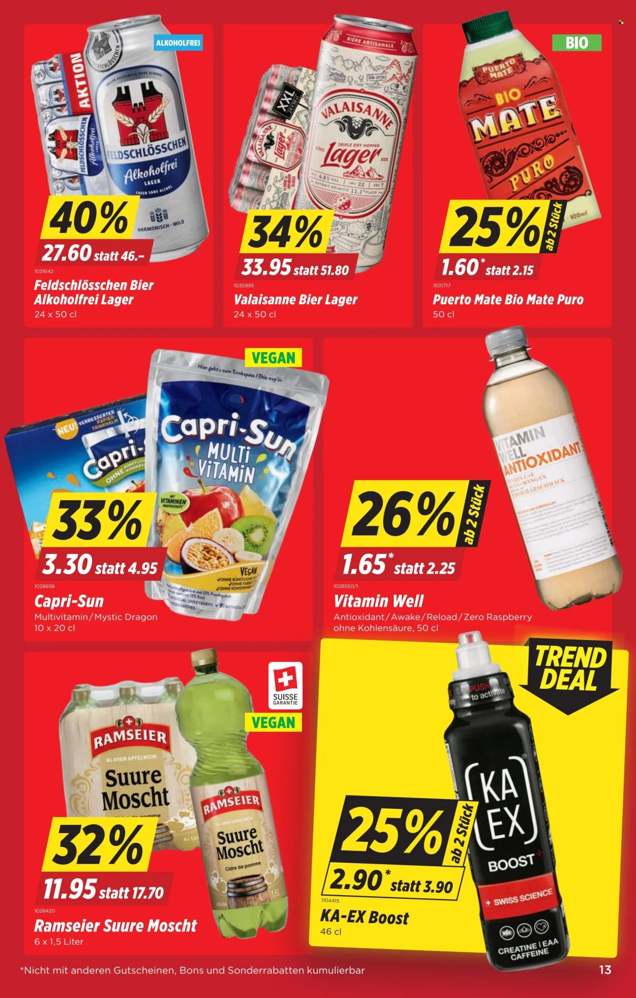 Catalogue Denner - 6.8.2026 - 12.8.2026. Page 13
