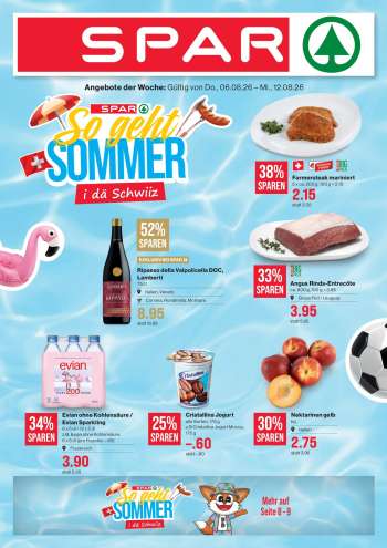 Prospekte SPAR - 6.8.2026 - 12.8.2026.