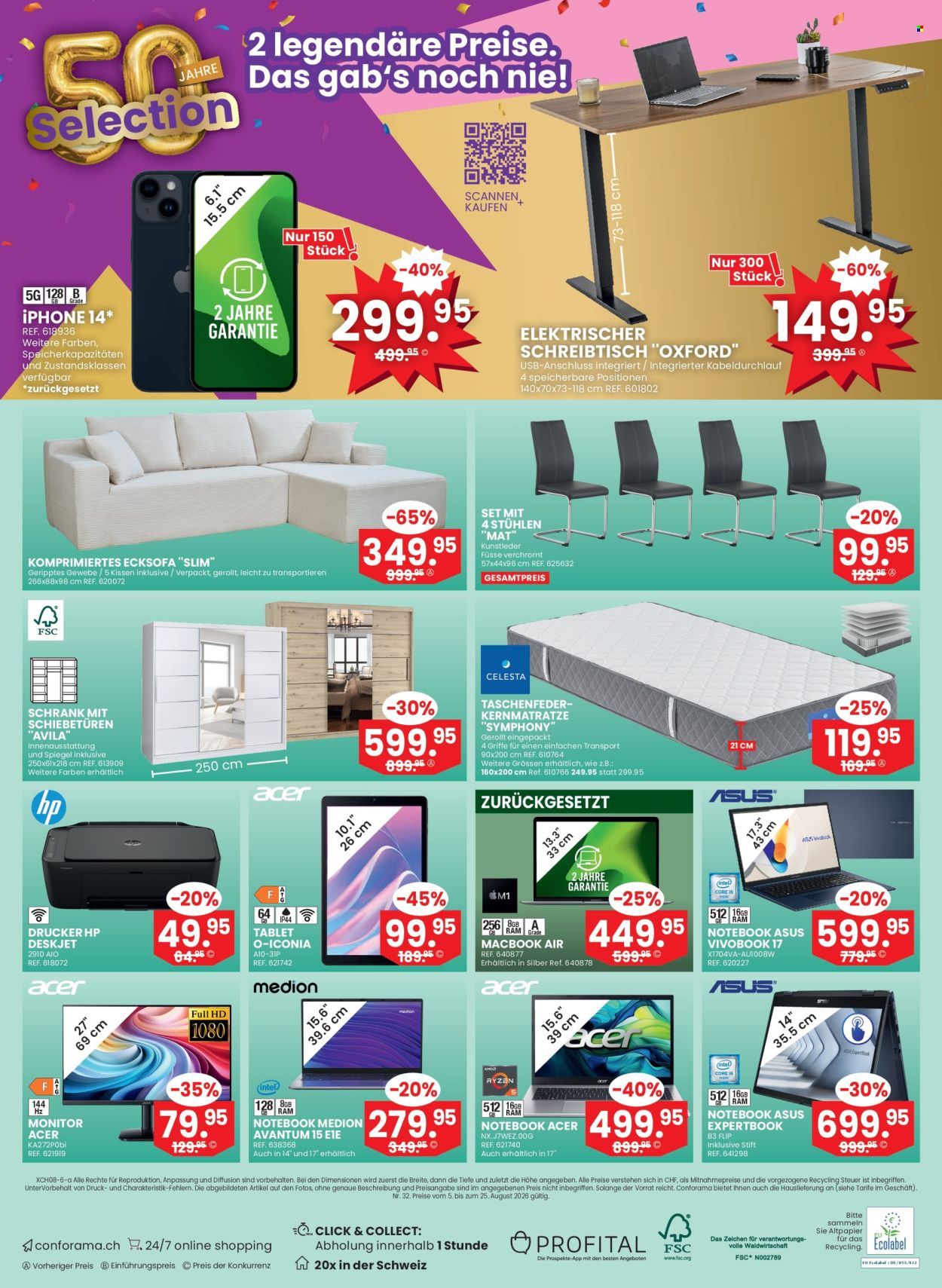 Volantino Conforama - 5.8.2026 - 25.8.2026. Pagina 16