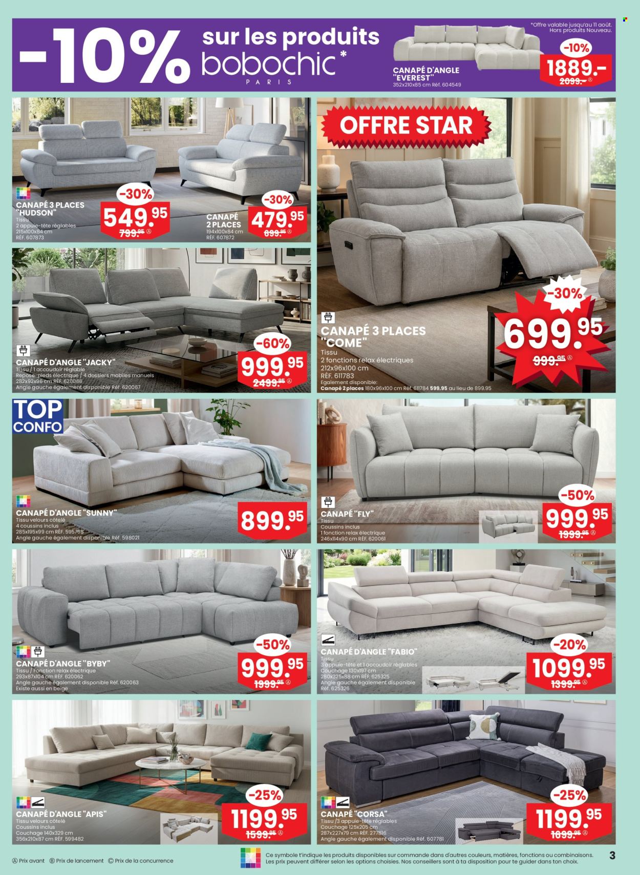 Prospekt Conforama - 5.8.2026 - 25.8.2026. Seite 3