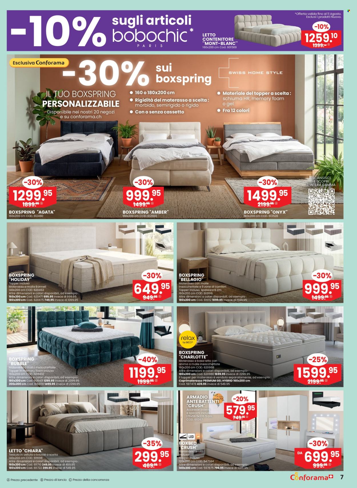 Volantino Conforama - 5.8.2026 - 25.8.2026. Pagina 7