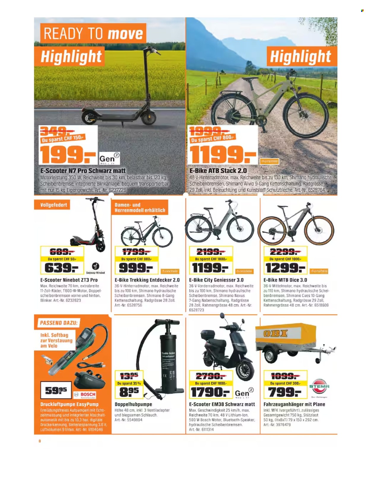 Volantino OBI - 5.8.2026 - 30.8.2026. Pagina 8