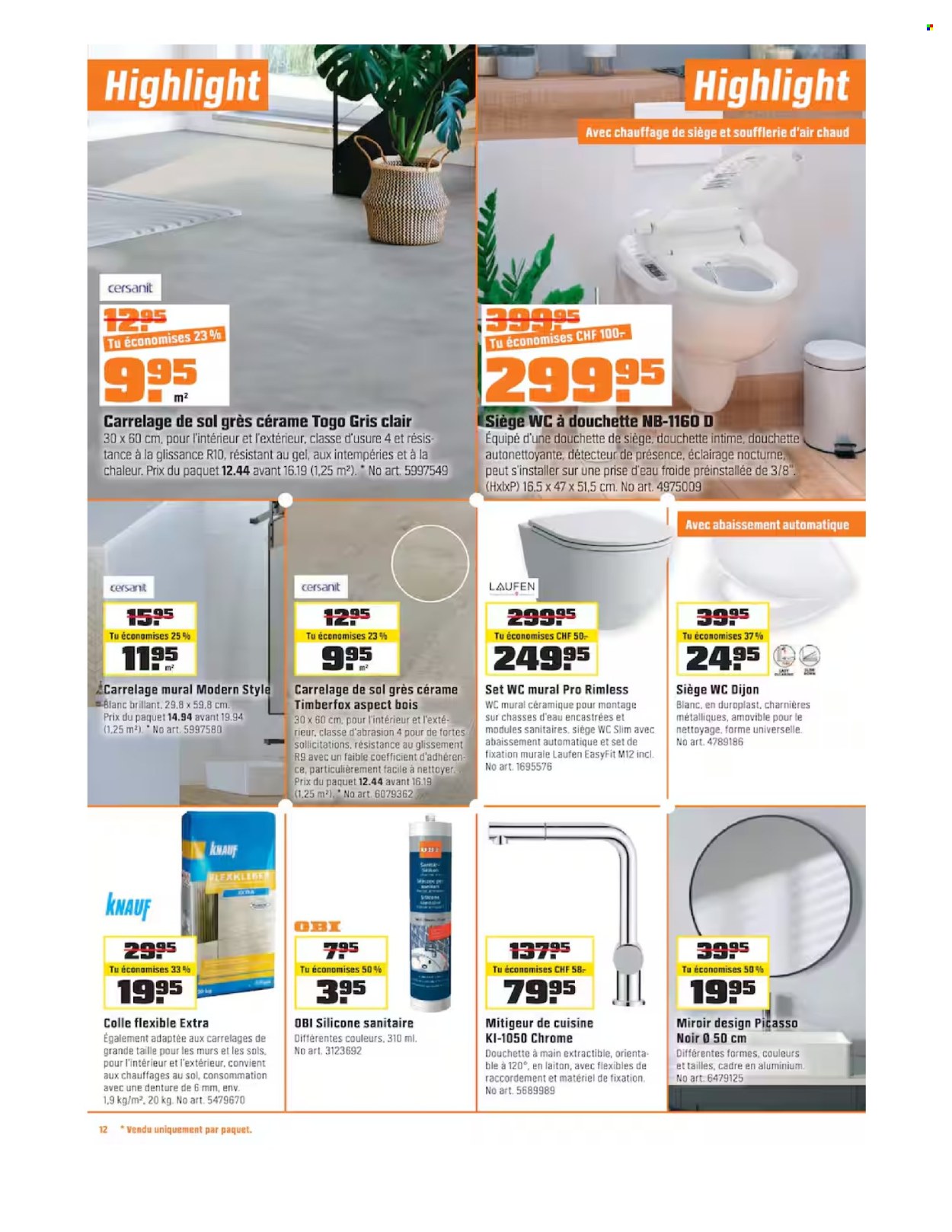 Catalogue OBI - 5.8.2026 - 30.8.2026. Page 12