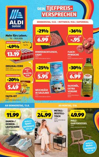 Volantino Aldi - 13.8.2026 - 19.8.2026.