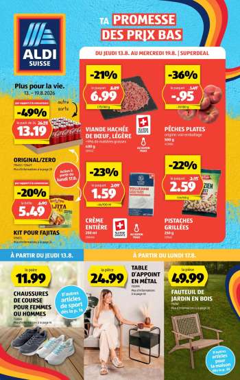 Volantino Aldi - 13.8.2026 - 19.8.2026.