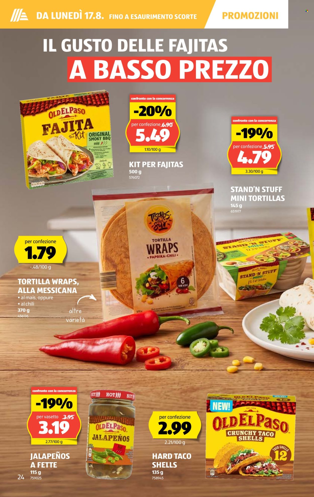 Volantino Aldi - 13.8.2026 - 19.8.2026. Pagina 24