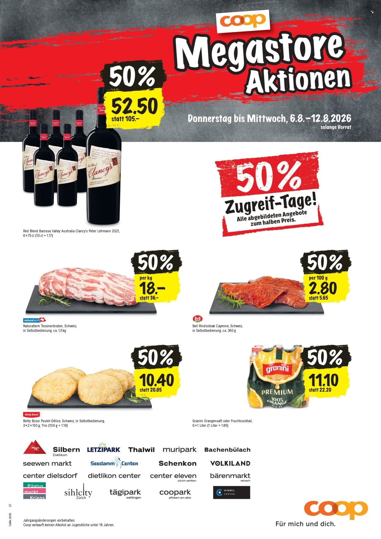 Prospekt Coop - 6.8.2026 - 12.8.2026. Seite 21