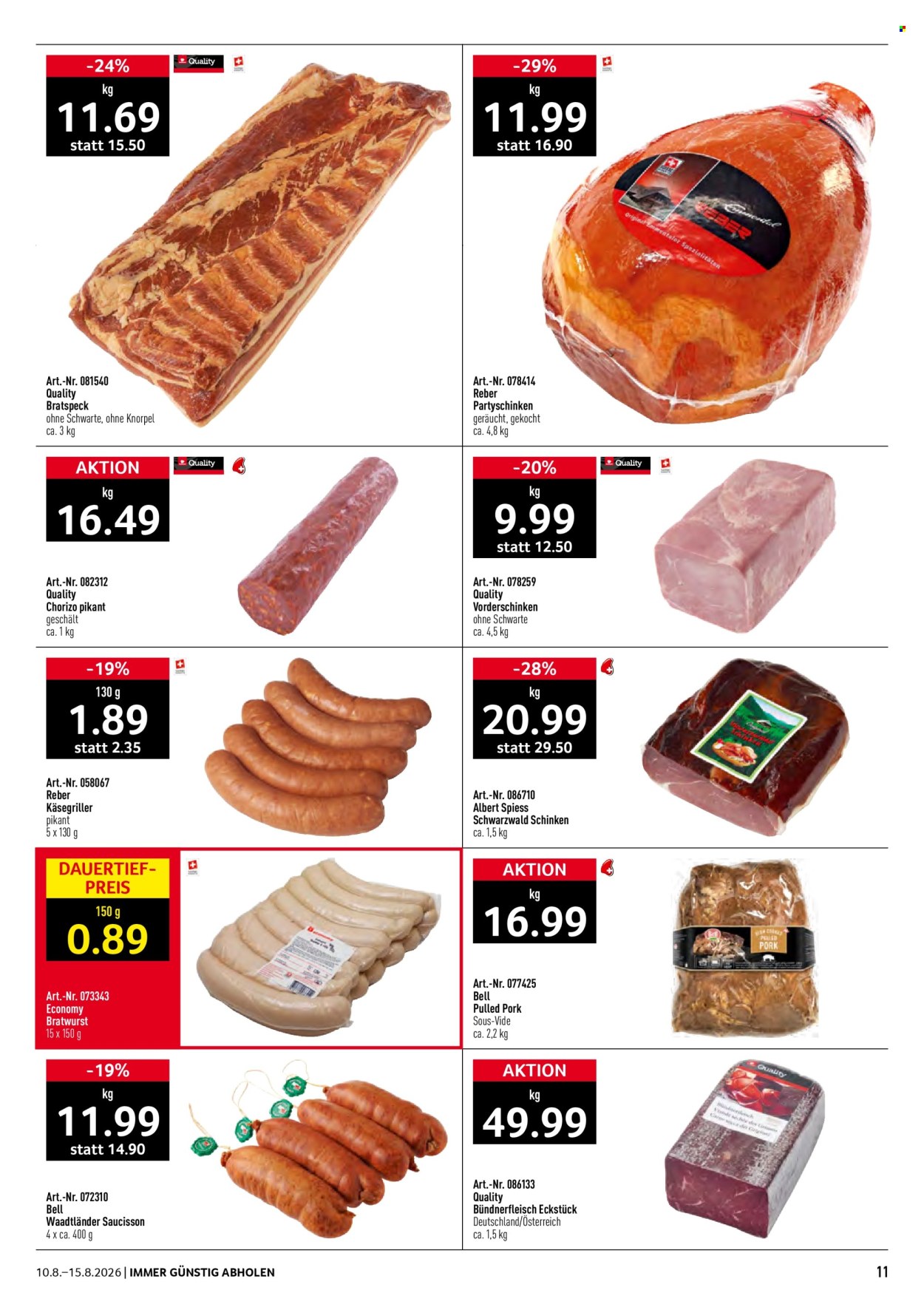 Volantino Prodega - 10.8.2026 - 15.8.2026. Pagina 11