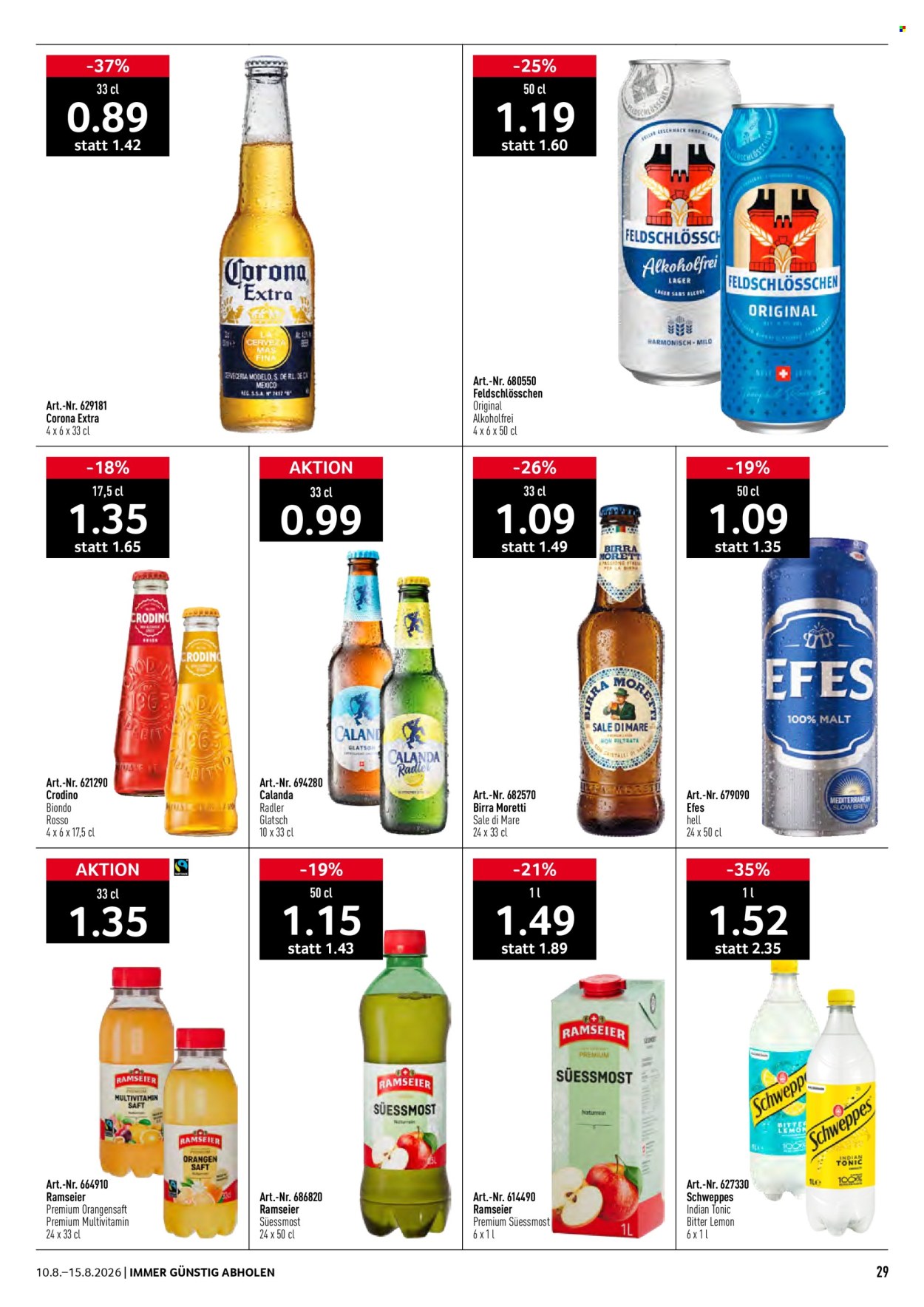 Volantino Prodega - 10.8.2026 - 15.8.2026. Pagina 29