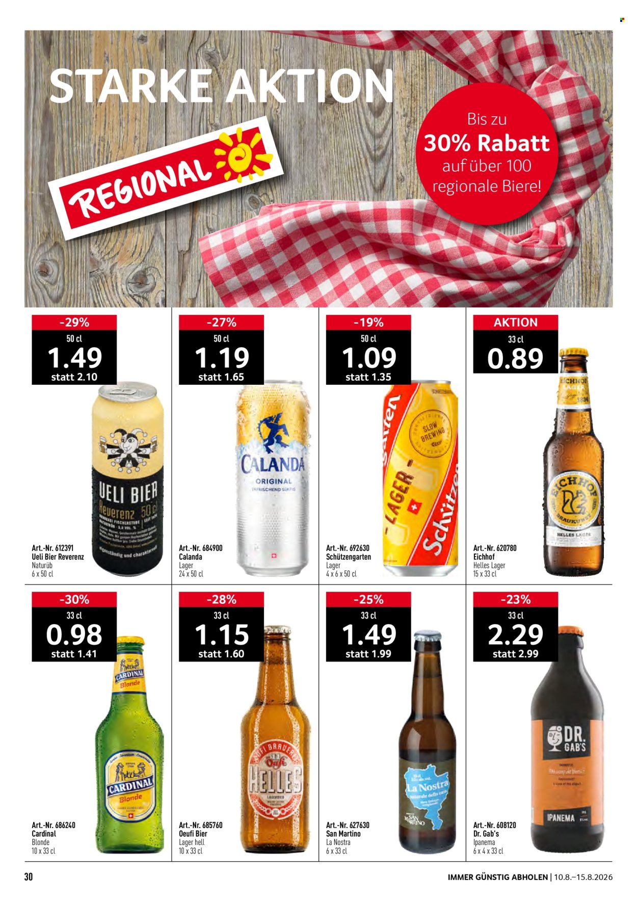 Volantino Prodega - 10.8.2026 - 15.8.2026. Pagina 30