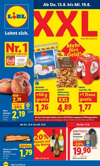Catalogue Lidl - 13.8.2026 - 19.8.2026.