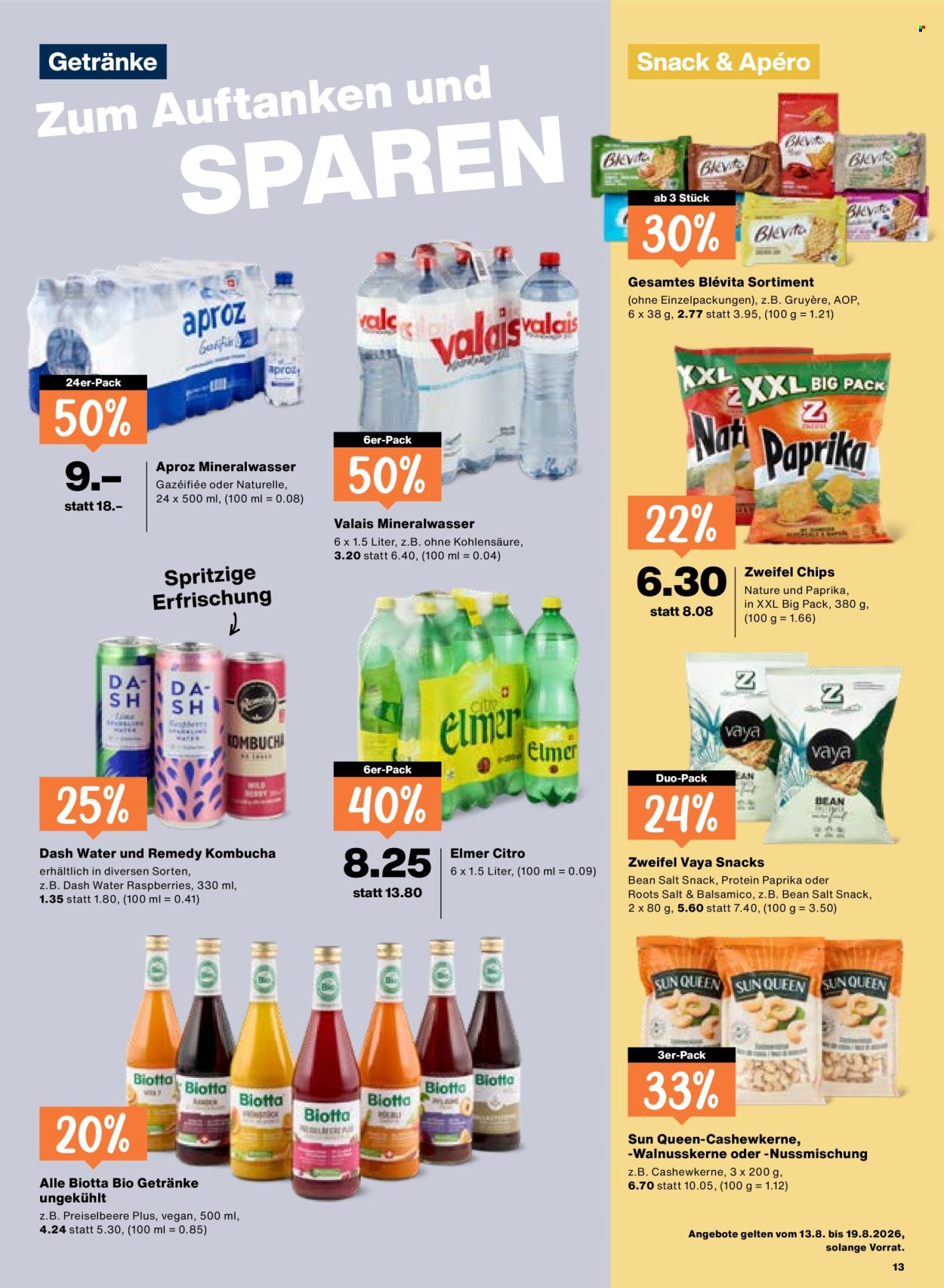 Volantino Migros - 13.8.2026 - 19.8.2026. Pagina 13