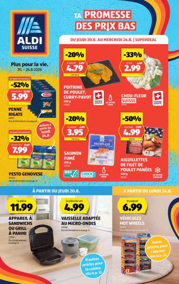 Volantino Aldi - 20.8.2026 - 26.8.2026.