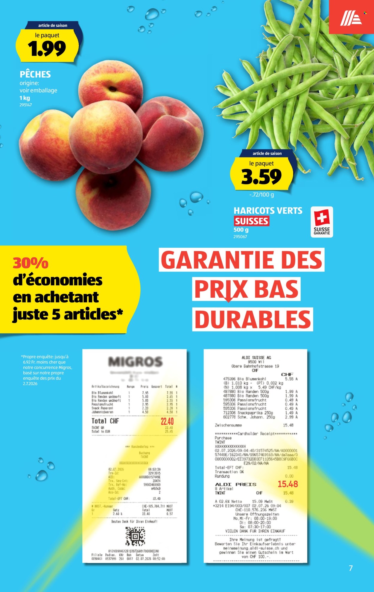 Volantino Aldi - 20.8.2026 - 26.8.2026. Pagina 7
