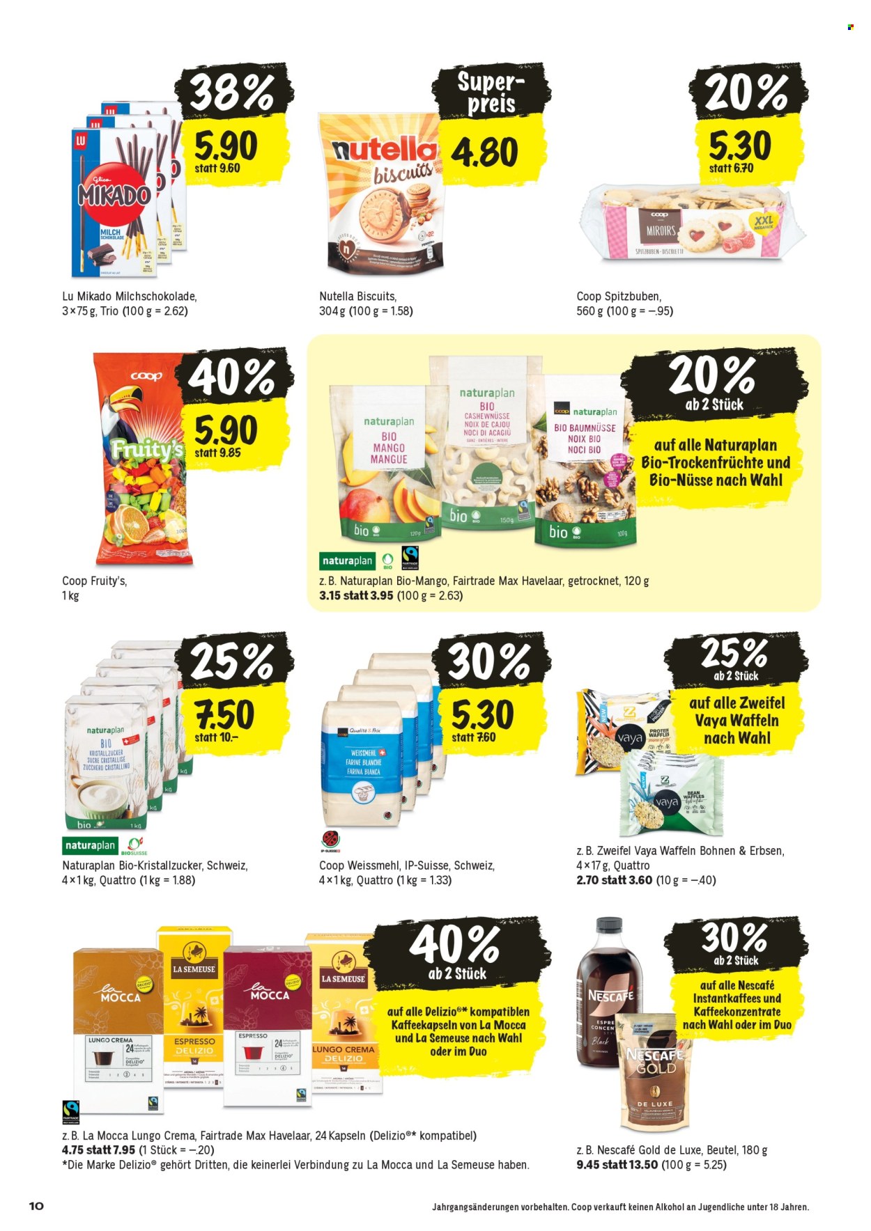 Prospekt Coop - 13.8.2026 - 19.8.2026. Seite 10