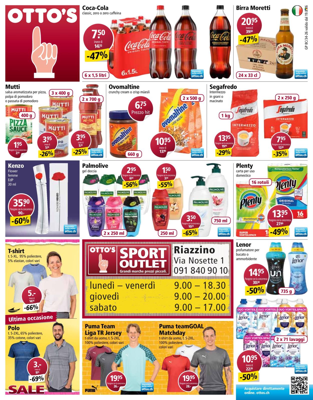Volantino Otto's - 19.8.2026 - 24.8.2026. Pagina 1