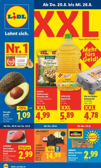 Catalogue Lidl - 20.8.2026 - 26.8.2026.