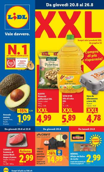 Catalogue Lidl - 20.8.2026 - 26.8.2026.
