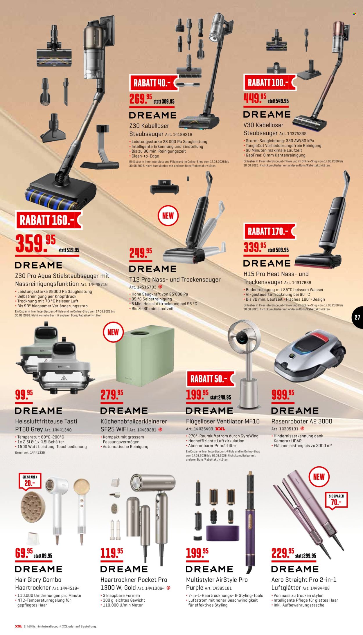 Catalogue Interdiscount - 17.8.2026 - 30.8.2026. Page 27