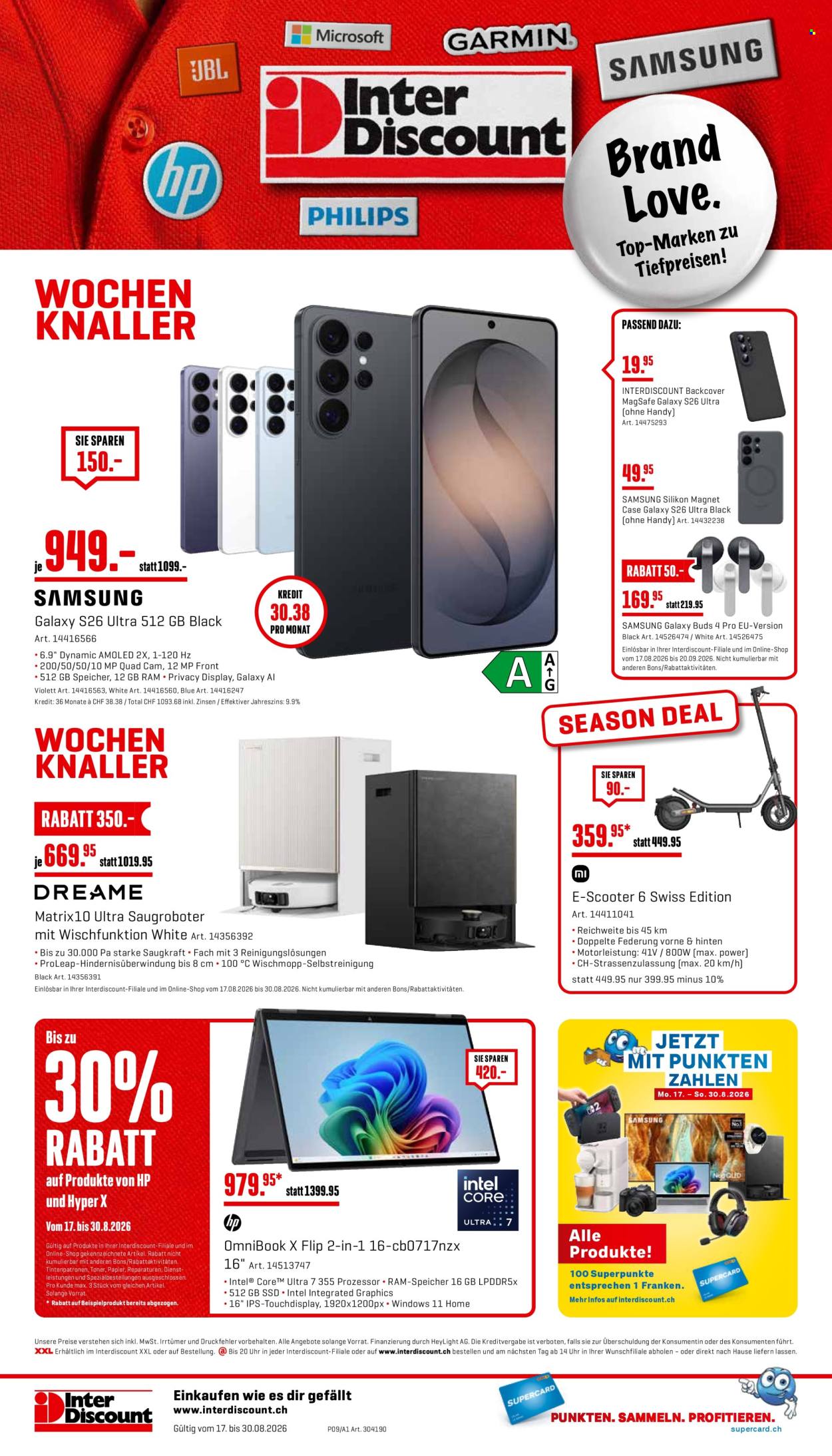 Catalogue Interdiscount - 17.8.2026 - 30.8.2026. Page 28