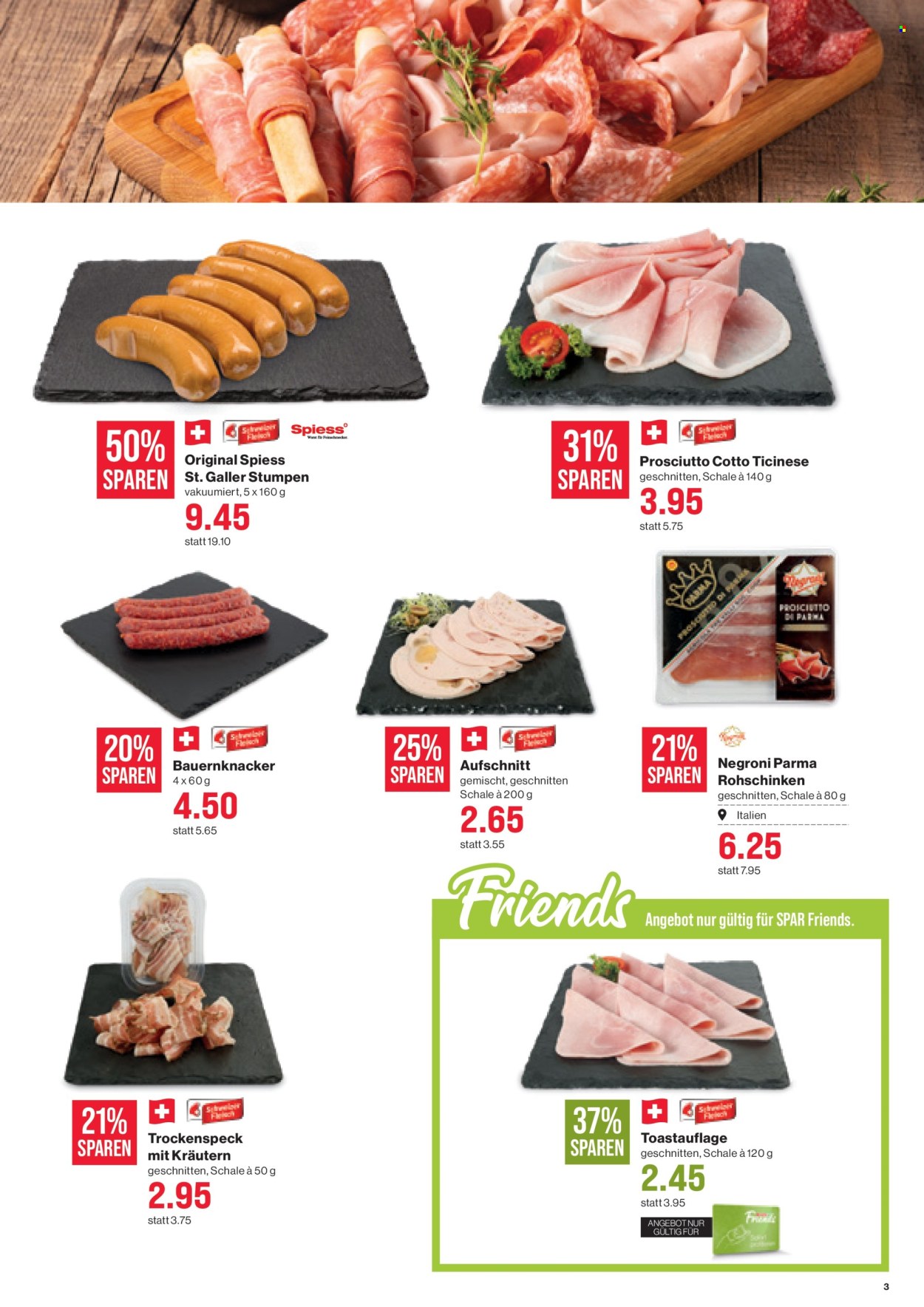 Prospekt SPAR - 20.8.2026 - 26.8.2026. Seite 3
