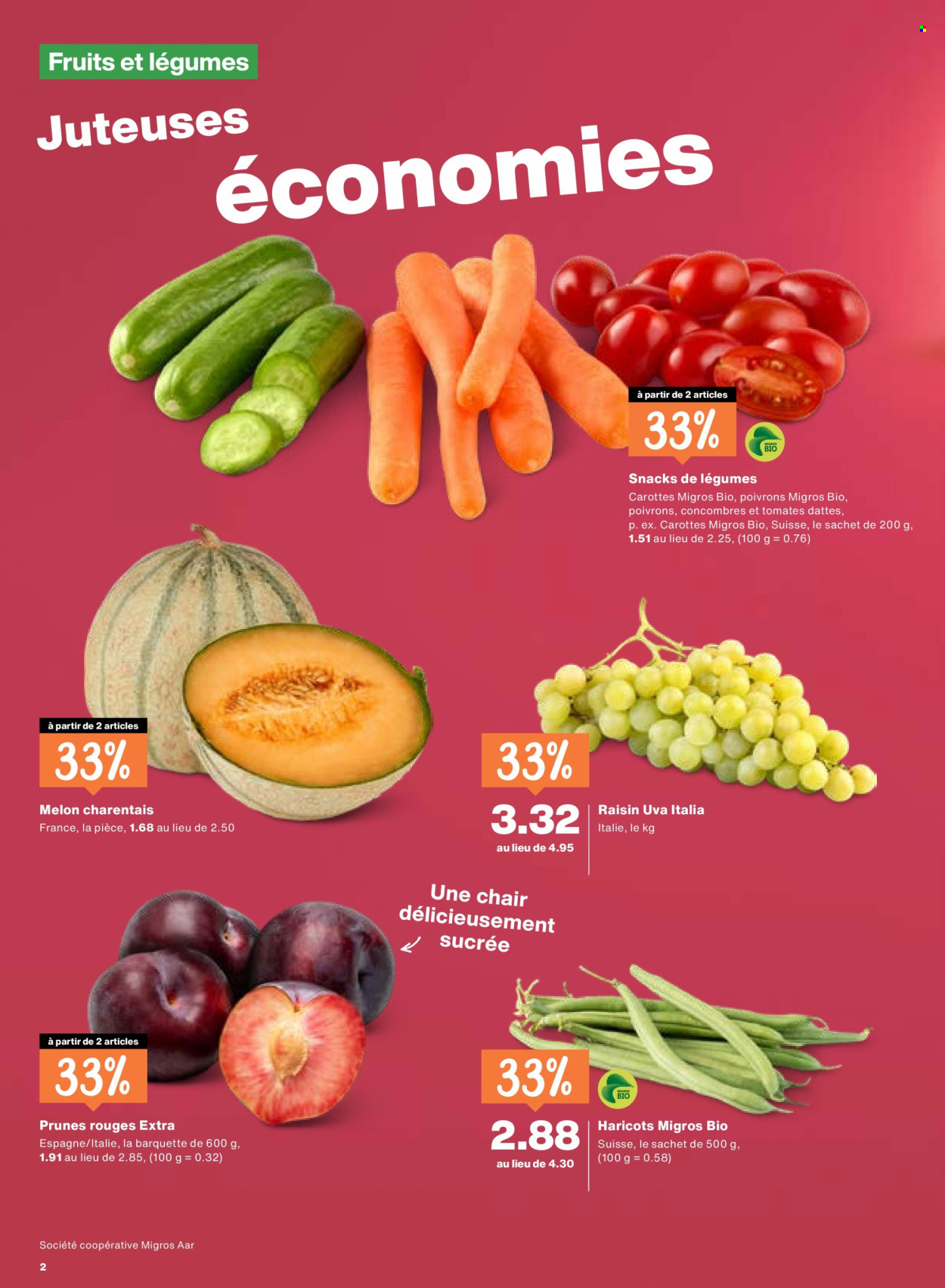 Volantino Migros - 20.8.2026 - 26.8.2026. Pagina 2