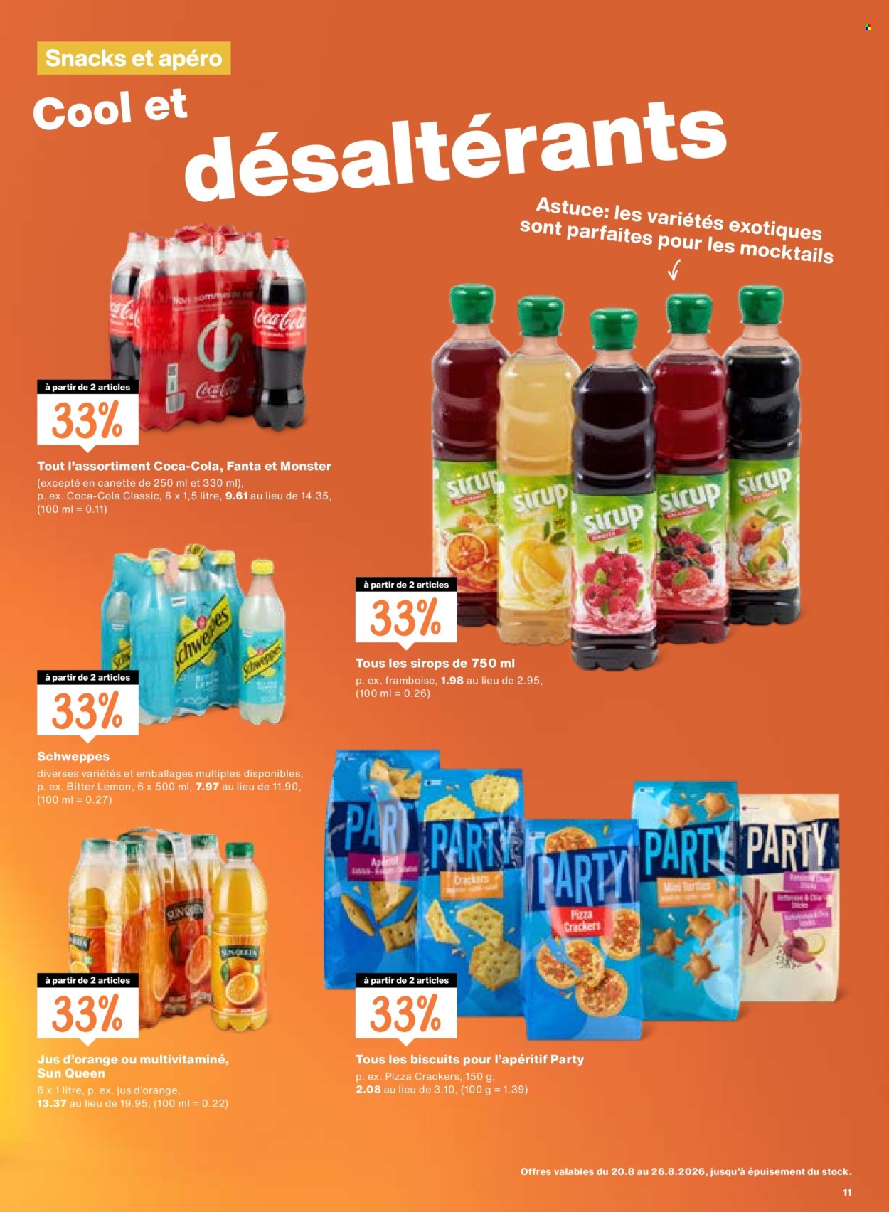 Volantino Migros - 20.8.2026 - 26.8.2026. Pagina 11