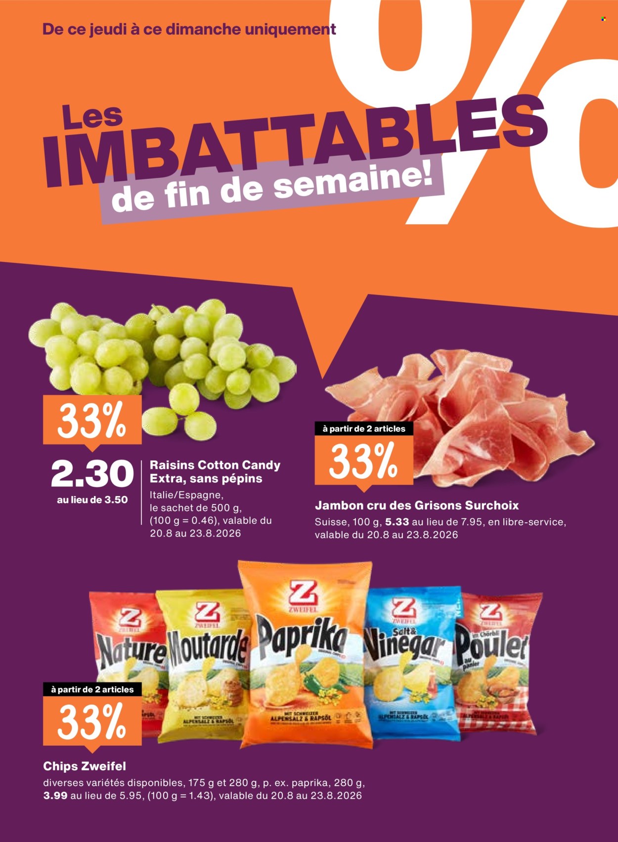 Volantino Migros - 20.8.2026 - 26.8.2026. Pagina 20