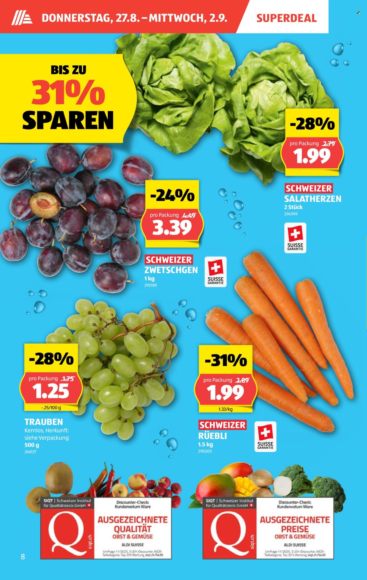 Catalogue Aldi - 27.8.2026 - 2.9.2026. Page 8