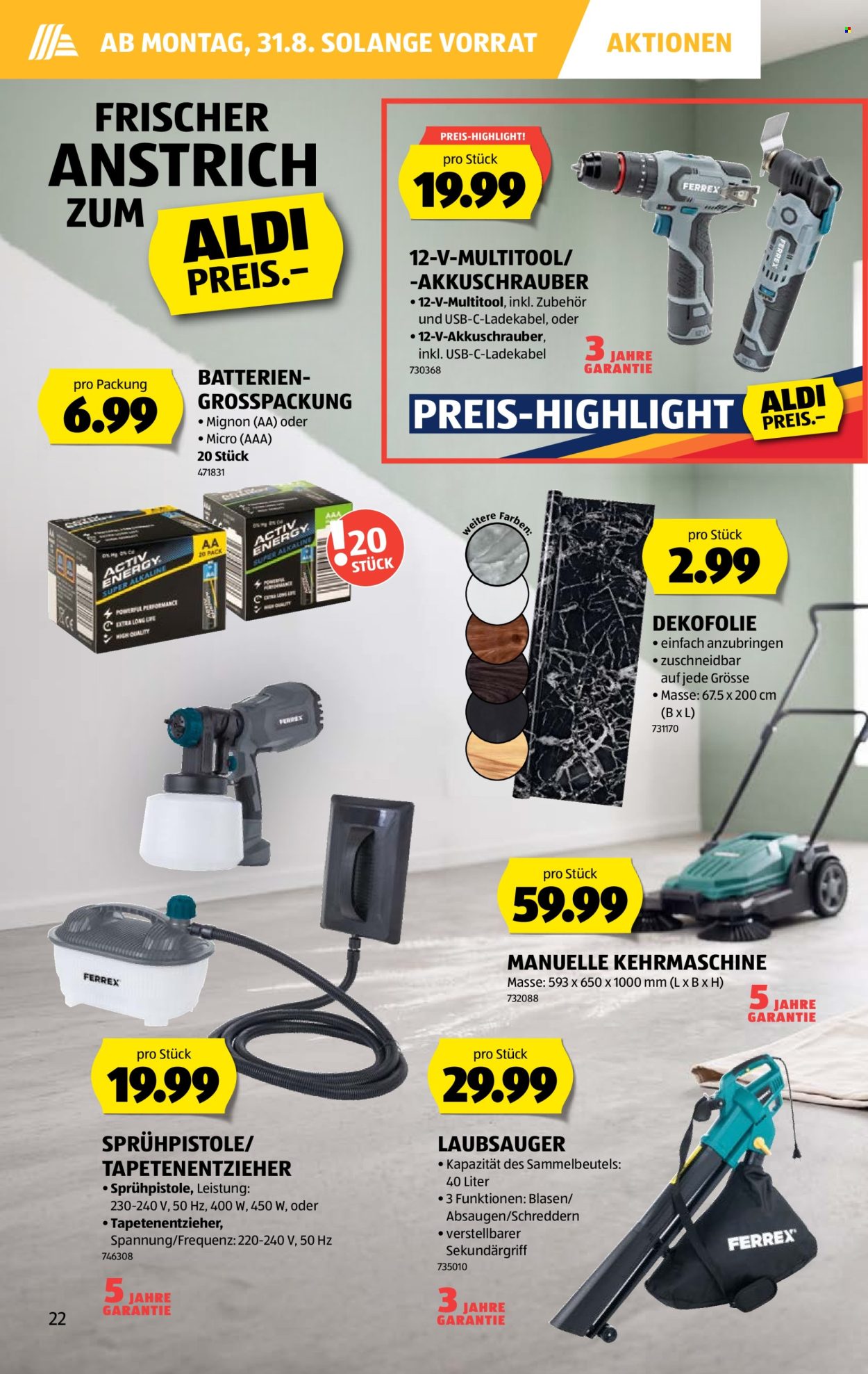 Catalogue Aldi - 27.8.2026 - 2.9.2026. Page 22