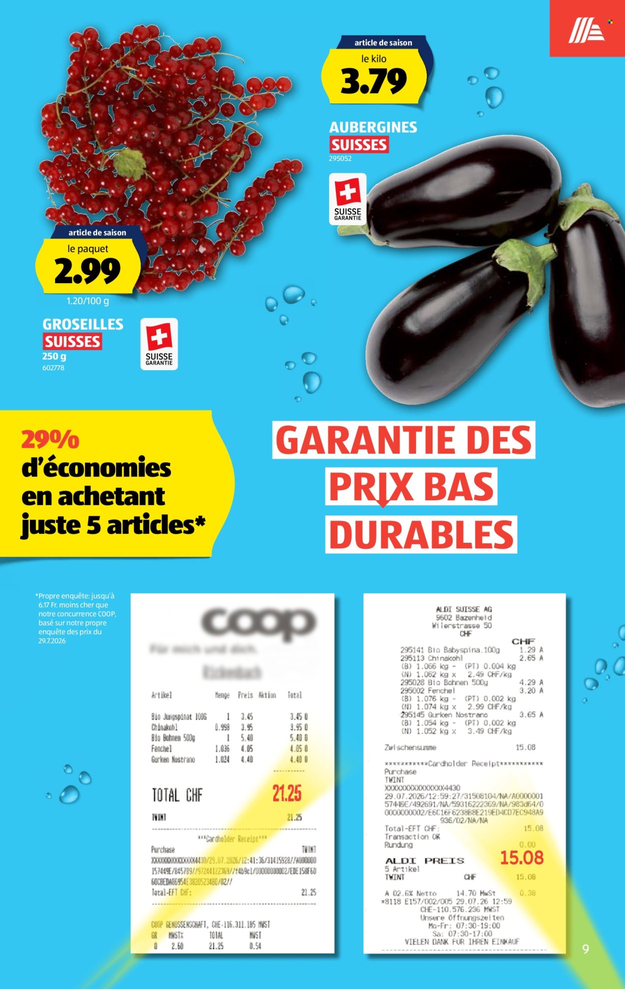 Volantino Aldi - 27.8.2026 - 2.9.2026. Pagina 9