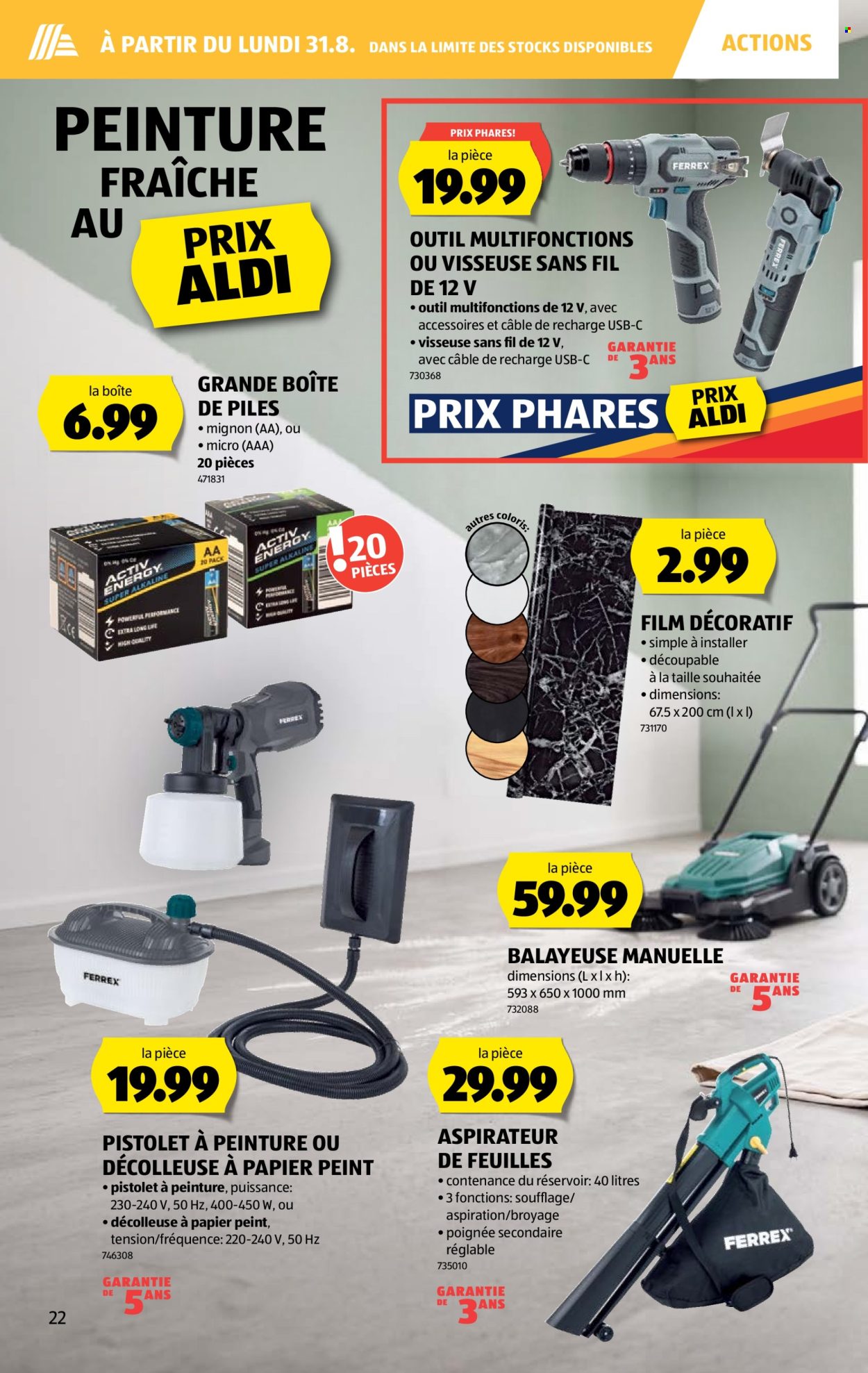 Volantino Aldi - 27.8.2026 - 2.9.2026. Pagina 22