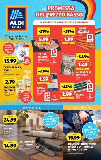 Catalogue Aldi - 27.8.2026 - 2.9.2026.