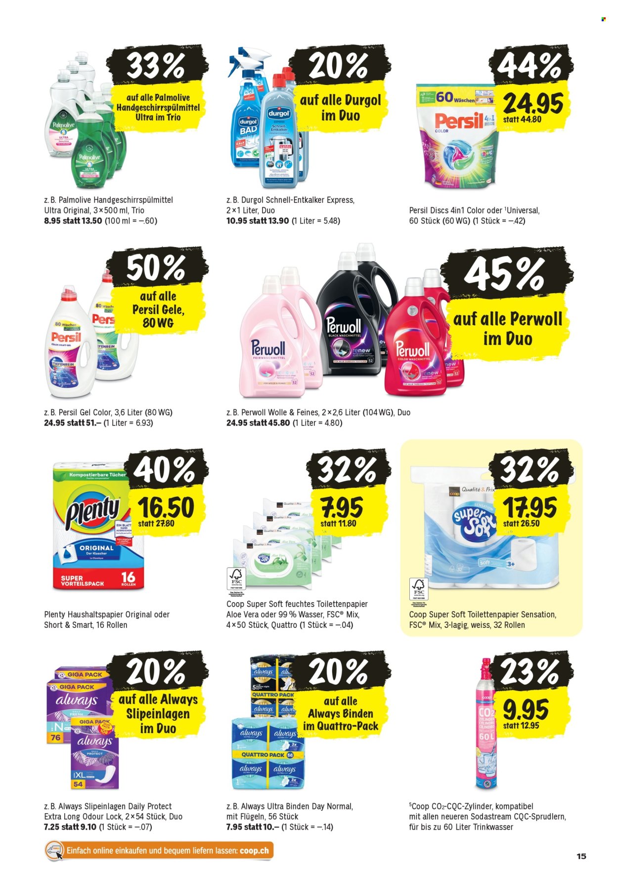 Prospekt Coop - 20.8.2026 - 26.8.2026. Seite 15