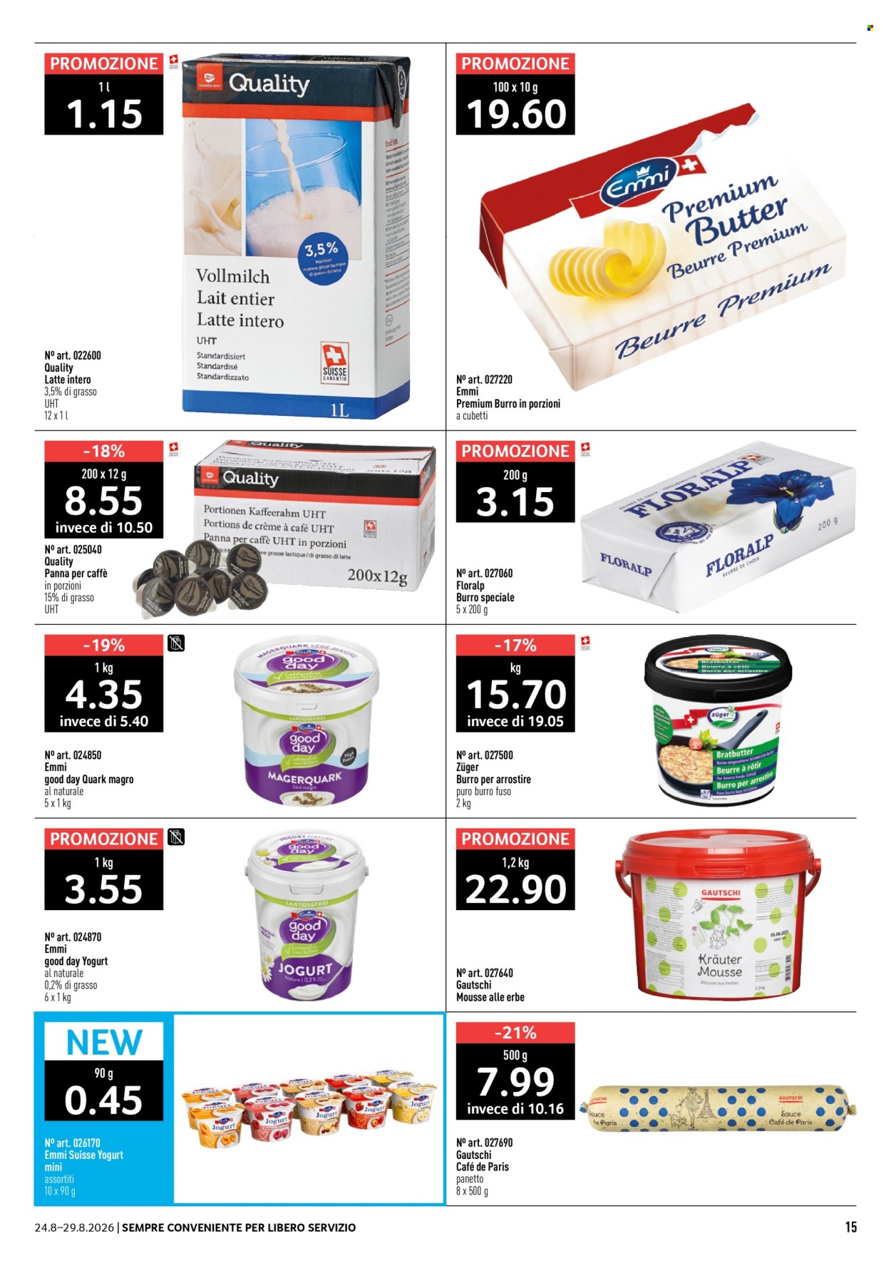 Volantino Prodega - 20.8.2026 - 26.8.2026. Pagina 15