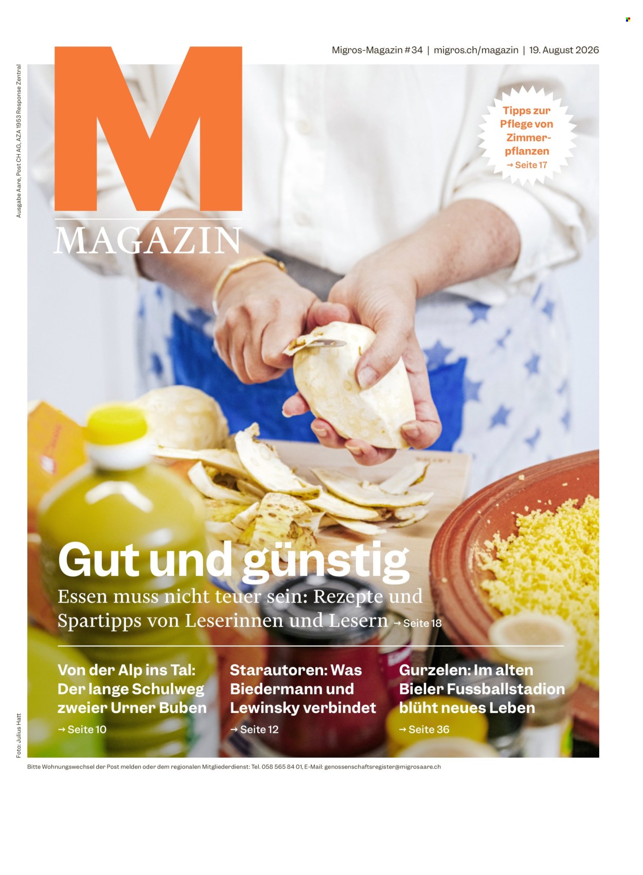 Volantino Migros - 19.8.2026 - 26.8.2026. Pagina 1