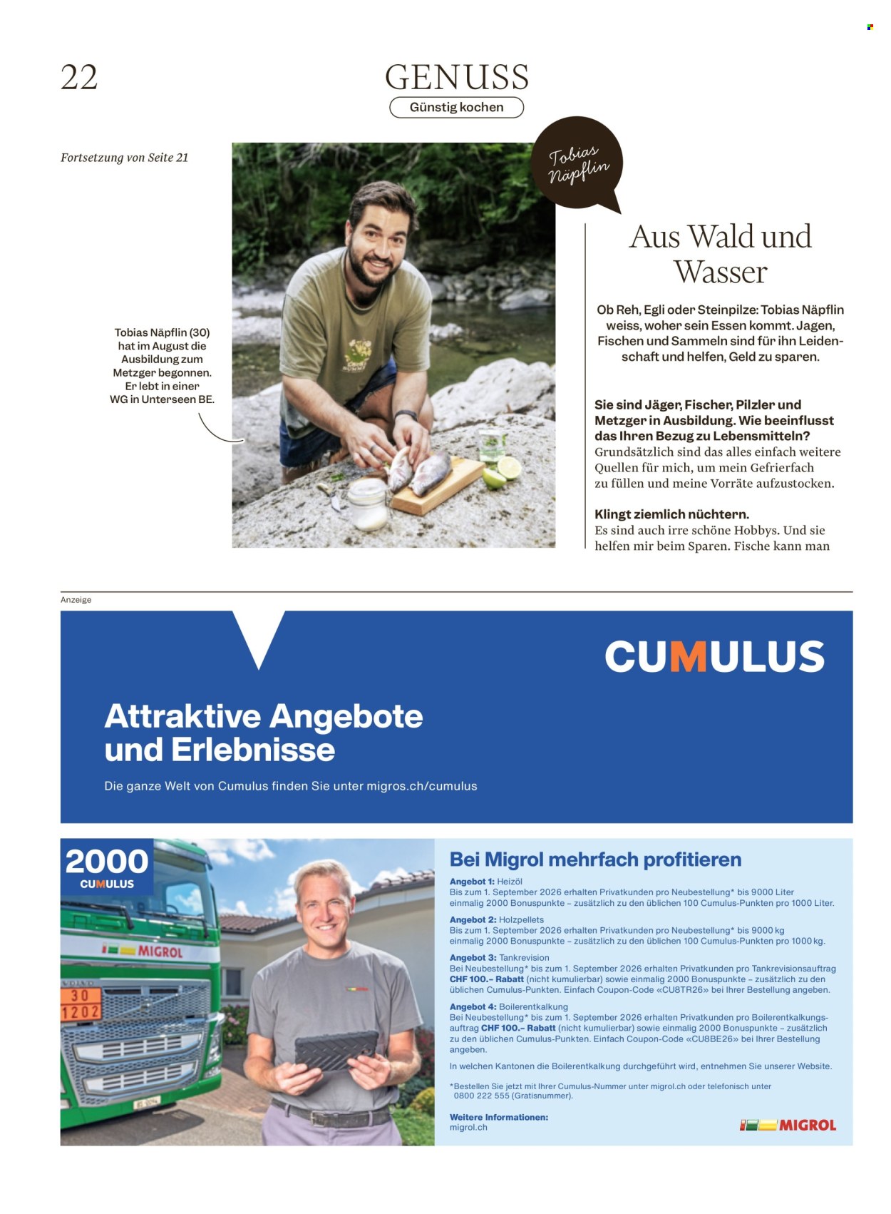 Volantino Migros - 19.8.2026 - 26.8.2026. Pagina 22